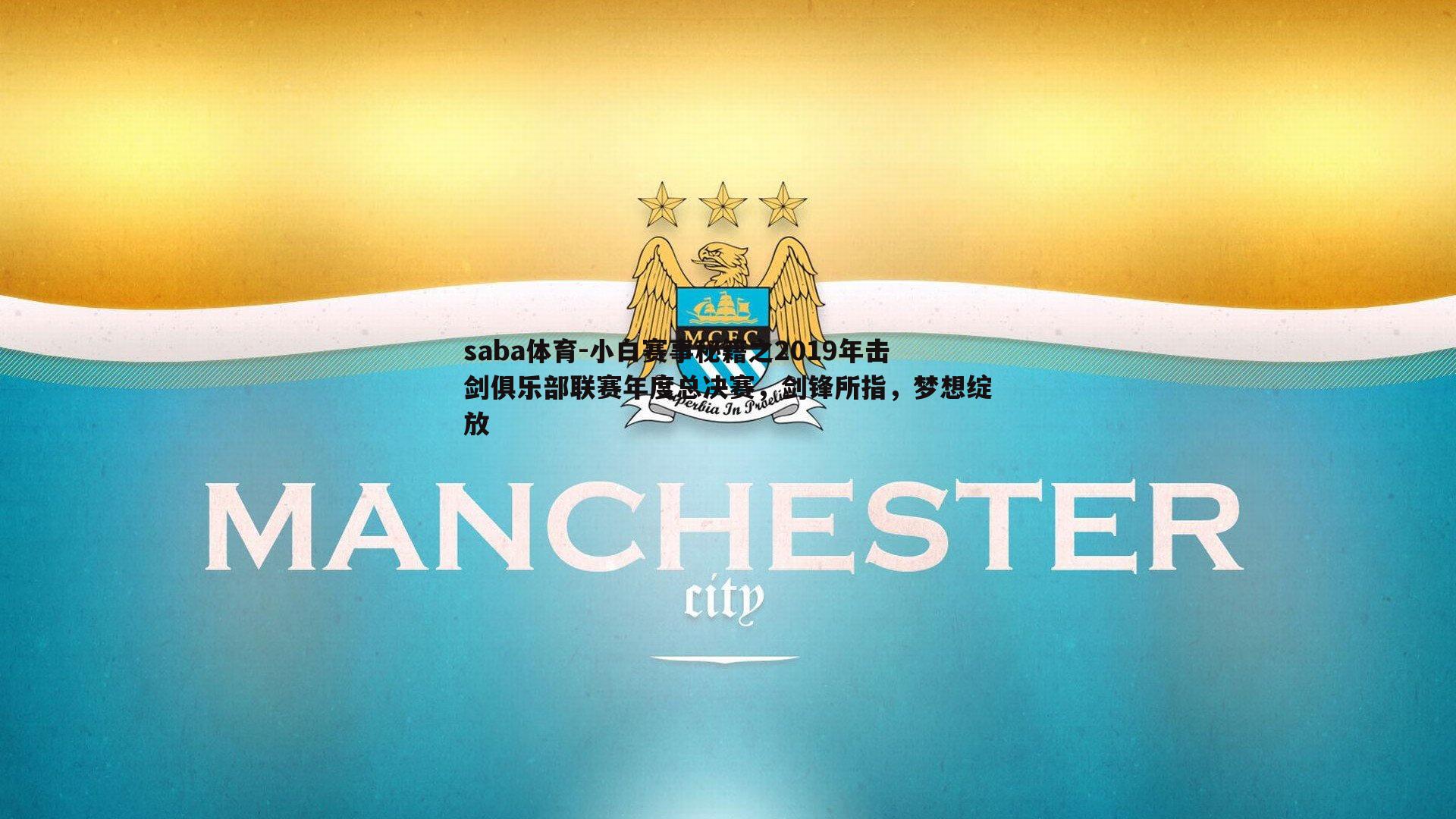 saba体育-小白赛事秘籍之2019年击剑俱乐部联赛年度总决赛,剑锋所指,梦想绽放